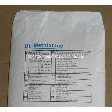 Methionine, L-Methionine, Dl-Methionine 98.5% for Poulty